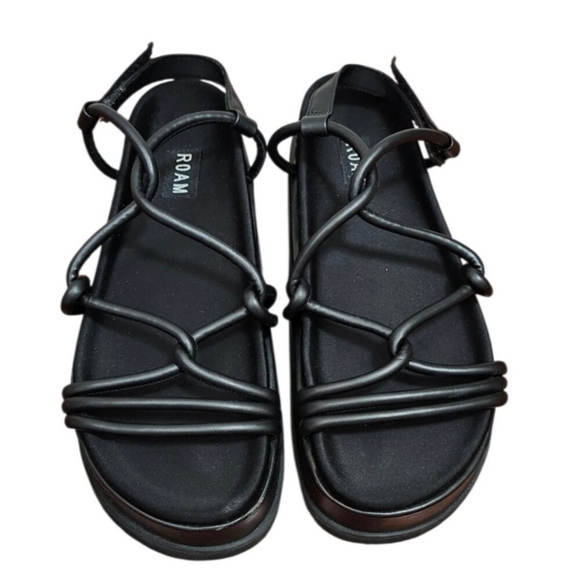 ROAM Linky Platform, Black Rommie sandal Women's Size 40 EU/US 10 - Picture 2 of 16